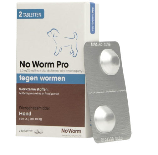 No Worm Pro Puppy 2 TBL
