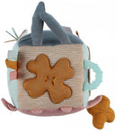 activiteitenkubus junior 12,5 x 17 x 15,5 cm katoen