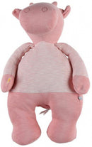 knuffelvarken Lola junior 21 x 46 cm katoen roze