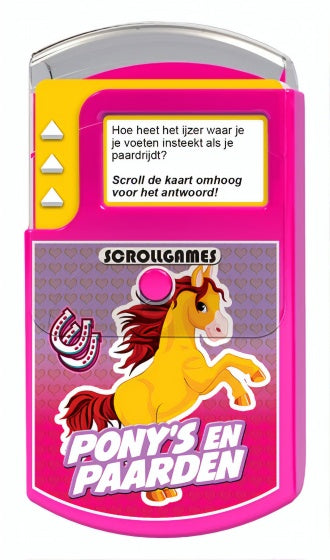 Scrollgames Pony's en Paarden Quiz