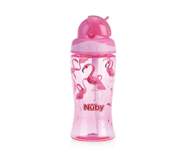 Flip-It beker uit Tritan 360ml roze 3jaar+