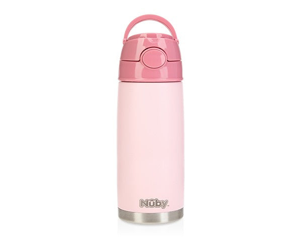 Pastel Inox Thermosbeker 420ml roze 3years+