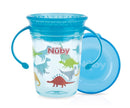 Wonder cup met handvatten in Tritan 240ml aqua 6m+