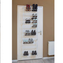 schoenenrek 60 x 50 x 20 cm ABS/staal wit