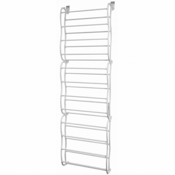 schoenenrek 60 x 50 x 20 cm ABS/staal wit