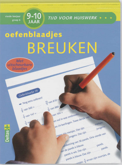 oefenblok breuken 9-10 jr