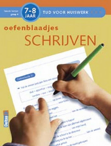 Oefenblaadjes  Schrijven (7-8 J.)