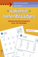Vakantie oefenblaadjes  herhalingsoefeningen taal en rekenen