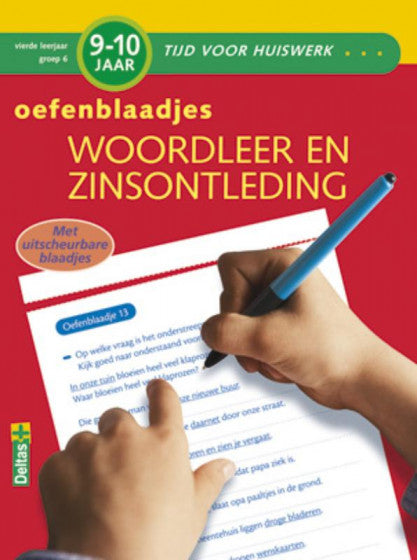 oefenblok woordleer zinsontleding 9-10 jr