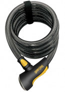 kabelslot Dobermann 185 cm x 15 mm zwart