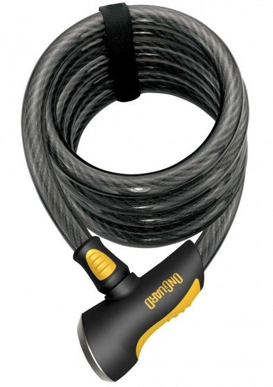 kabelslot Dobermann 185 cm x 15 mm zwart