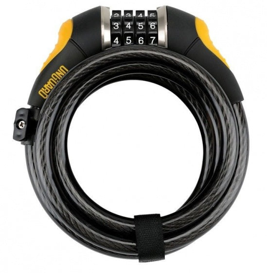 kabelslot Dobermann Combo 185 cm x 15 mm zwart