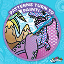 kleurplaat Velveteez Dinosauriër fluweel 3-delig