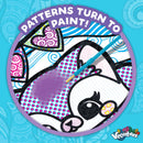 kleurplaat Velveteez Eenhoorn & Poes fluweel 3-delig