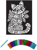 kleurplaat Velveteez Kat fluweel 15-delig