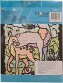 kleurplaat Velveteez Uil & Hert fluweel 3-delig