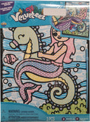 kleurplaat Velveteez Zeemeermin & Narwal fluweel 3-delig