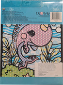 kleurplaat Velveteez Zeemeermin & Narwal fluweel 3-delig