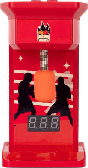 retro vingerboxmachine arcade rood/oranje