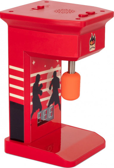 retro vingerboxmachine arcade rood/oranje
