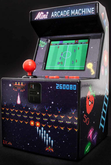 videogame Mini Arcade Machine 300 spellen 9 x 15 cm zwart