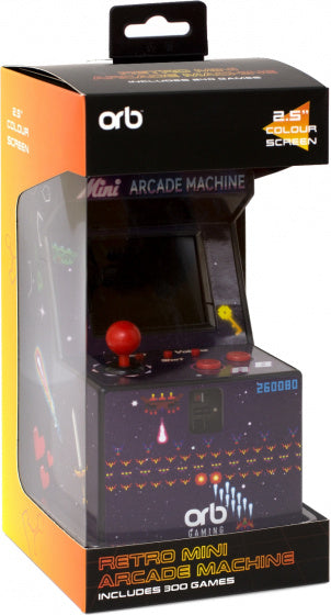 videogame Mini Arcade Machine 300 spellen 9 x 15 cm zwart