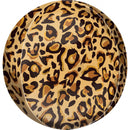 folieballon Leopard Print 41 cm bruin