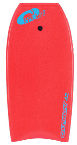 bodyboard Stripe 106 cm foam rood