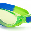 duikbril junior siliconen blauw/groen 2-6 jaar