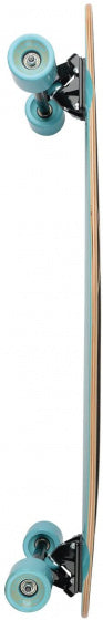longboard Helix 91 x 24 cm esdoorn blauw/zwart