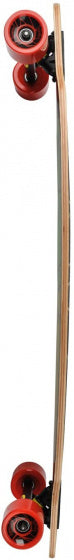 longboard Shapes 99 x 24 cm esdoorn groen/geel/rood