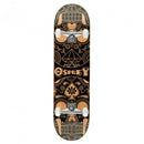 skateboard Candy Skull bruin 79 x 20 cm