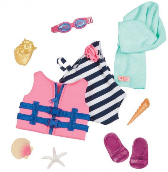 tienerpopkleding Fun Day Sun Day polyester 9-delig