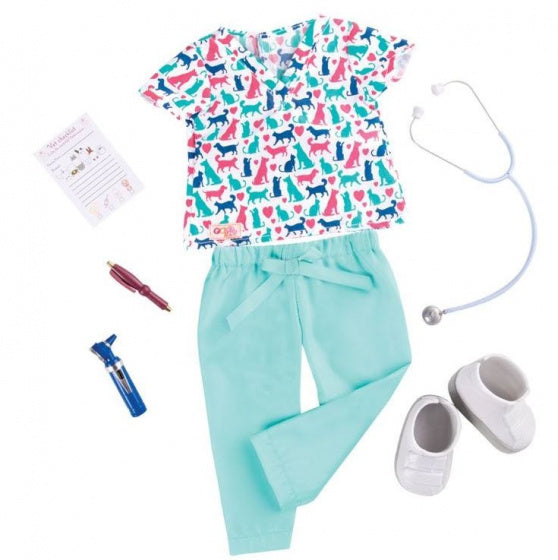 tienerpopkleding Healthy Paws polyester 7-delig