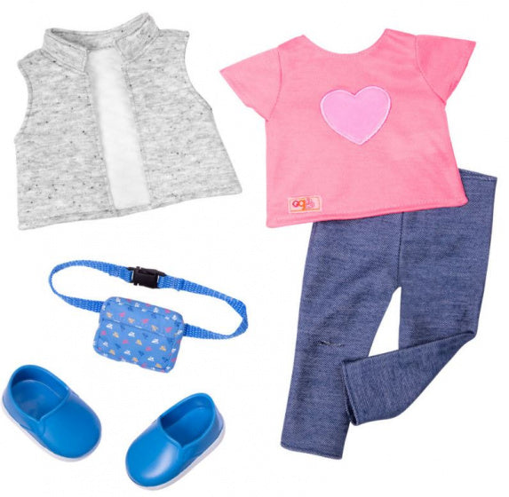 tienerpopkleding Trendy Traveler polyester