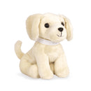 knuffelhond Golden Retriever 15 cm pluche beige