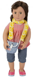 tienerpop Reese meisjes 46 cm 6-delig