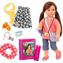 tienerpop Reese meisjes 46 cm 6-delig