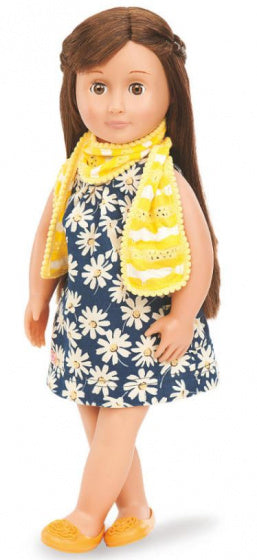 tienerpop Reese meisjes 46 cm 6-delig