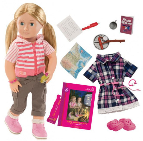 tienerpop Shannon meisjes 46 cm 12-delig