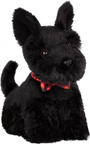 poppenhuisdier Scottish Terrier Pup zwart 3-delig
