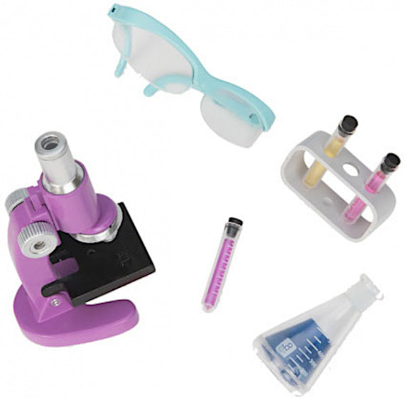 scheikundeset Under The Microscope paars 7-delig