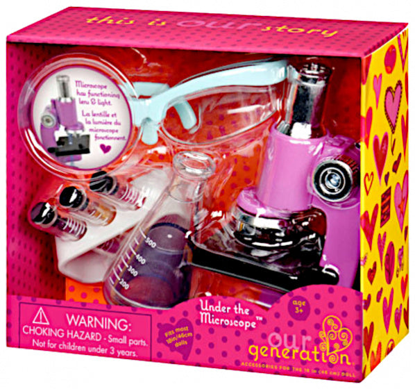 scheikundeset Under The Microscope paars 7-delig