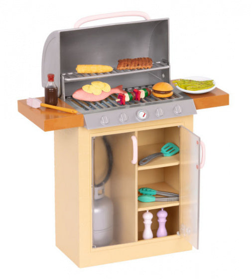 speelset Backyard Grill barbecue 14-delig