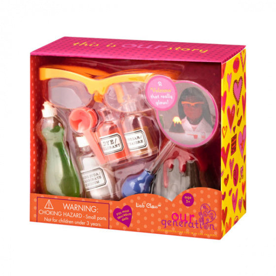 speelset Science Class junior wit/bruin 8-delig