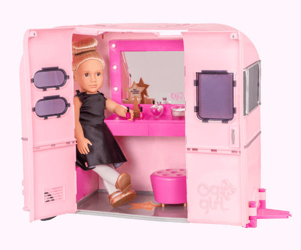 speelset Suite Star Trailer roze 15-delig