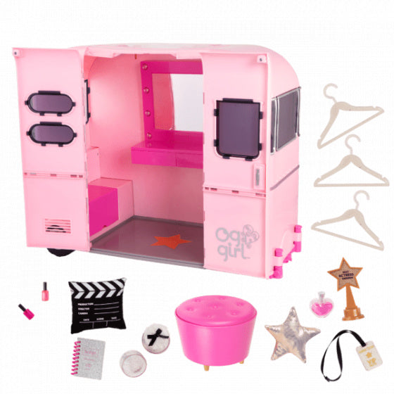 speelset Suite Star Trailer roze 15-delig