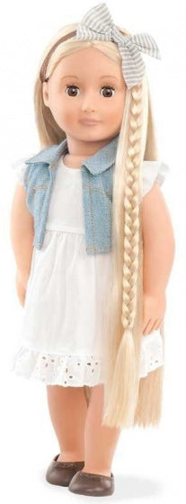 tienerpop Phoebe meisjes 46 cm polyester 11-delig