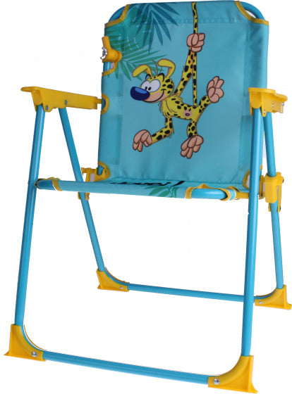 campingstoel Marsupilami 53 cm blauw 2-delig