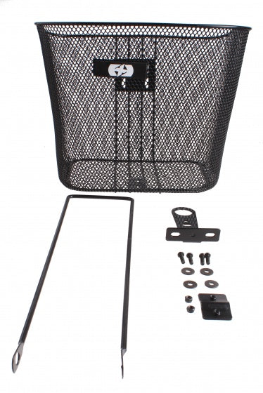 fietsmand voor 19 liter zwart